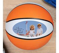 Wanapix | Ballon de Basket Personnalisé Décoratif | Basket Ball Taille 7 | avec Pied de Support | Ballon Basket Enfant et Adultes | Love You Dad