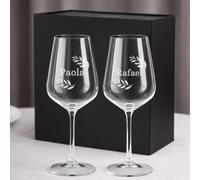 Wanapix | Cristal Bohème personnalisables avec Name | Cadeau de mariage