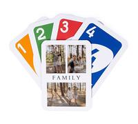 Wanapix | Jeu de Cartes Numero uno personnalisé | Cartes Personnalisé | 108 Cartes | Original Jeu De Cartes Familial pour Enfants Et Adultes | Famille
