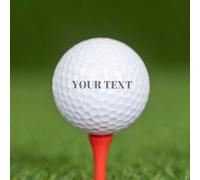 Wanapix | Lot de 3 Balles de Golf Personalisée | Choisissez des Boules Gravées ou Imprimées | Cadeaux Fête des Pères/Anniversaire/Golfeur | Gravée 100%