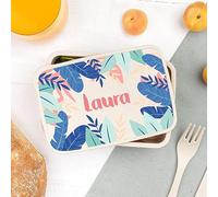 Wanapix | Lunch box Personnalisable Enfant | Boîte à Goûter avec Nom |Lunch/Sandwich | École | Sans BPA | Couverts Inclus | 700 ml | Koala