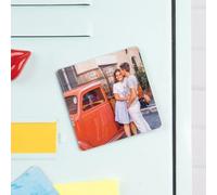 Wanapix | Magnet Flexible Personnalisé Carré 15 cm | Aimants Flexibles Personnalisés avec Photo | Aimants pour Réfrigérateur | Concevez avec Image, Logo ou Texte | Haute Durabilité