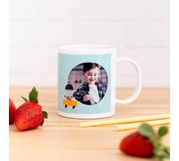 Wanapix | Mug Incassable en Plastique | Tasse Personnalisée avec Nom | Rentrée des classes/Jardin d'enfants/Crèche| Sans BPA | Tasse pour enfants | 325ml | 100% Personnalisé