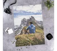 Wanapix | Puzzle Personnalisé avec Photo et Texte | 2000 Pièces | Photo Puzzle | 98 x 70 cm | Cadeau Original Famille