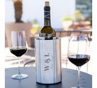 Wanapix | Rafraîchisseur de Bouteille 100% Personnalisé | Acier Inoxydable Réutilisable | Texte et Prénom au Choix