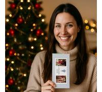 Wanapix | Tablette de Chocolat Personnalisée | Tablette Personnalisée | 80gr | Chocolat au Lait | Arbre de Noël
