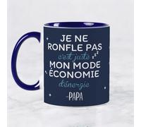 Wanapix | Tasse JE NE RONFLE PAS c'est juste MON MODE ÉCONOMIE d'énergie