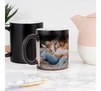 Wanapix | Tasse Personnalisable Magique | Idee Cadeau Original | 325ml. | Tasse Magique avec Photo et Texte | Compatible micro-ondes | 100% Personnalisée