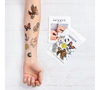 Wanapix | Tatouage Éphémère Personnalisé | Tatouage Temporaire pour Enfants et Adultes| Tatoo Facial | Mariage/Anniversaire/Fête/Enterrement de Vie | 7x3,5 cm