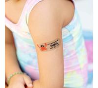 Wanapix | Tatouage Éphémère Personnalisé | Tatouage Temporaire pour Enfants et Adultes| Tatoo Facial | Mariage/Anniversaire/Fête/Enterrement de Vie | 4x2 cm