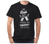 Wanapix | Tee Shirt Personnalisable | Idee Cadeau pour Papa | Fete des Peres | T-Shirt Homme | Taille XXXL | Premier Papa