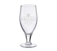 Wanapix | Verre à Bière Personnalisable | 50 cl. | Verre à Bière avec votre Nom gravé dessus | Verres écologiques sans plomb | Cadeau original pour les brasseurs | Chopes trinquant