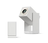 WANBO Cube 2 Pro Videoprojecteur Compatible avec Android TV & Netflix, 230° Réglable, Instantané Autofocus Keystone, 500 ANSI, Natif 1080P, Wi-FI Bluetooth Mini Projecteur Video Portable (Blanc)