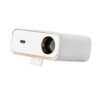 WANBO X5 projecteur de film 1100 ANSI lumens 1920 x 1080 pixels Or, Blanc