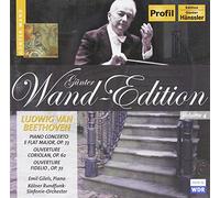 Wand - Beethoven: Piano Concerto in E flat Major, Op. 73; Ouverture Coriolan, Op. 62; Ouverture Fidelio, Op. 72