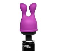 Wand Essentials Lay On Vibrateur Multifonctionnel du Matériau Agréablement Souple s'Adapte Parfaitement sur les Vibromasseurs Baguette de Grande Taille
