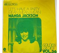 WANDA JACKSON - let's have a party / mean, mean man 45 rpm single