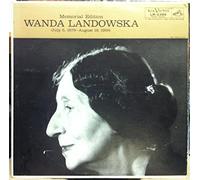 Wanda Landowska Memorial Edition Memorial Edition NM/NM