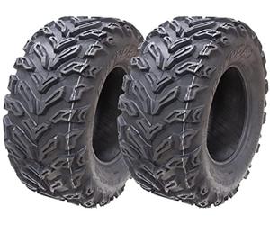 Wanda P3103 Lot de 2 pneus pour quad ATV 6 plis 25 x 10,00-12
