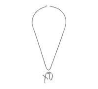 WandaVision Collier avec pendentif Rambeau S. W. O. R. D. | Collection officielle MCU de la bande dessinée | Bijoux pour femmes et accessoires de colliers Hip Hop, 60cm, Métal