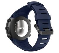 Wandeful Bracelet Compatible avec Suunto Core, Bracelet de Remplacement en Silicone (Bleu foncé)