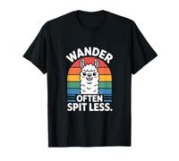 Wander Often Spit Less Lama T-Shirt