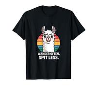 Wander Often Spit Less Lama T-Shirt