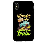 WANDER OFTEN WONDER WHY I DIDN'T TRAIN Coque pour iPhone X/XS