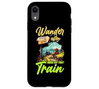 WANDER OFTEN WONDER WHY I DIDN'T TRAIN Coque pour iPhone XR