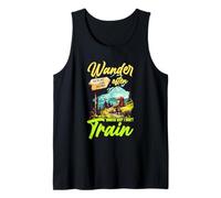 WANDER OFTEN WONDER WHY I DIDN'T TRAIN Débardeur