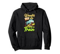 WANDER OFTEN WONDER WHY I DIDN'T TRAIN Sweat à Capuche
