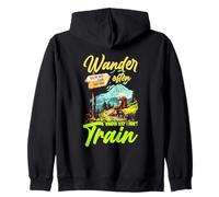 WANDER OFTEN WONDER WHY I DIDN'T TRAIN Sweat à Capuche