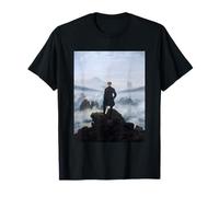 Wanderer Above The Sea Fog de Caspar David Friedrich (1818) T-Shirt