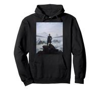 Wanderer Above The Sea of Fog de Caspar David Friedrich Sweat à Capuche