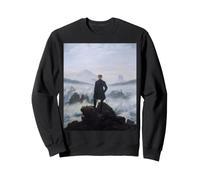 Wanderer Above The Sea of Fog de Caspar David Friedrich Sweatshirt