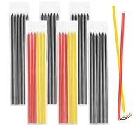 WanderGo Lot de 36 recharges de crayon traceur Pica à trou profond de 2,8 mm, recharges de crayon de charpentier pour les constructeurs, le travail du bois, la construction, la création artistique po