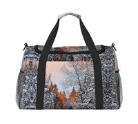 Wandering in The Winter Light Print Sac de sport pour femme - Sac de voyage pour homme, petit et moyen sac de week-end pour femme, sac de sport