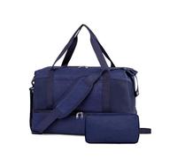 Wandering Nature For Spirit Airlines Sac de voyage pour articles personnels 45,7 x 35,6 x 20,3 cm avec compartiment à chaussures et poche humide pour homme et femme en attente de brevet, bleu marine