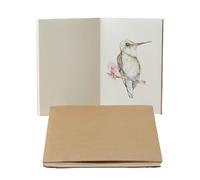 Wanderings Recharges Papier Aquarelle Format A5 À Bords Frangés Pour Carnet De Voyage Rechargeable - 5,5" X 8,3" / 14 x 21 cm - 20 Feuilles - 300 GSM Recharges De Carnet Pour Journaux Et Agendas