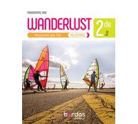 Wanderlust Allemand 2de 2019 Manuel - Laetitia Bally - Bordas - broché - Scolaire / Universitaire