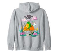 Wanderlust Grenouille Lotus Citation de Voyage Illustration Sweat à Capuche