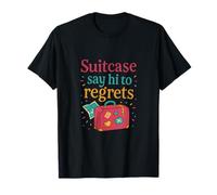 Wanderlust Valise Say Hi to Regrets Citation T-Shirt
