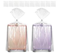 WANDGU 10 Pièces Sacs de Rangement Extra larges en Plastique Transparent: 90 x 120 cm Extra Larges épais et Robustes pour couvertures Anti-poussière pour Protéger de La Poussière, Bagages, Valises