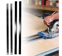 WANDGU 2 paires de connecteurs de rail de guidage pour Makita : connecteur de rail de rideau, ensemble de connexion de rail de guidage, accessoires de connecteur de rail pour scie plongeante Makita P-