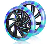 WANDGU 2 Pièces 200mm Roues de Scooter: Roues de Remplacement et Pneus Pneumatiques à Air pour Trottinette et Scooter