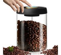 WANDGU 900ml Boîte à Café Hermétique: Boîte à Café, Boite a Cafe Moulu Hermétique, avec Couvercle, Contient 1000 g de Grains pour Caf é en Grains, Noix, Sucre, Céréales