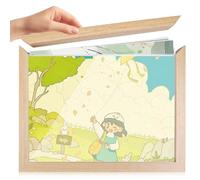 WANDGU Cadre Photo d'Art pour Enfants: Extensible Enfant Cadres Photo d'Art, Cadr e Phot o A4 pour Enfants, Rangement Cadr e D'Art Dessin Enfan t, Peut Contenir 100 œuvres pour Enfan ts Maison