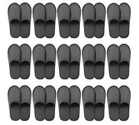 WANDGU Chaussons Invités : Lot de 15 Paires d'Hôtel 28 x 11 x 0,6 cm, Éponge pour Centre de Beauté, Médecins, Hôtels, Femmes et Hommes