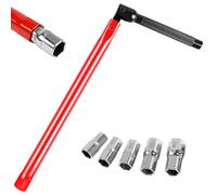 WANDGU clé de robinet - Pince pour robinetterie - Qualité acier - Outil de montage - Jeu de clés à écrou de robinet
