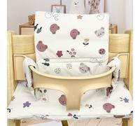 WANDGU Coussin de Chaise Haute Stokke: Coussin de Siège Doux pour Bébés et Tout Petit avec Revêtement Laminé, Coussin de Rechange, Accessoires de Chaise Haute Compatible avec Stokke, Tripp, Trapp